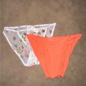 1 Pair HighCut Bikini